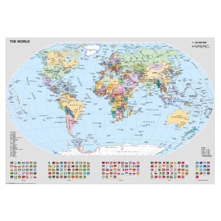 Ravensburger - Puzzle harta politica a lumii 1000 piese design nou Ravensburger - 1